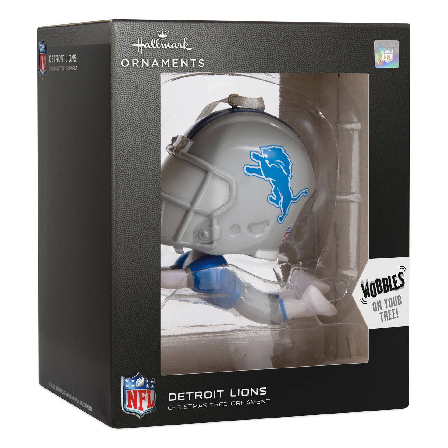 NFL Detroit Lions Bouncing Buddy Hallmark Ornament, , large image number 4
