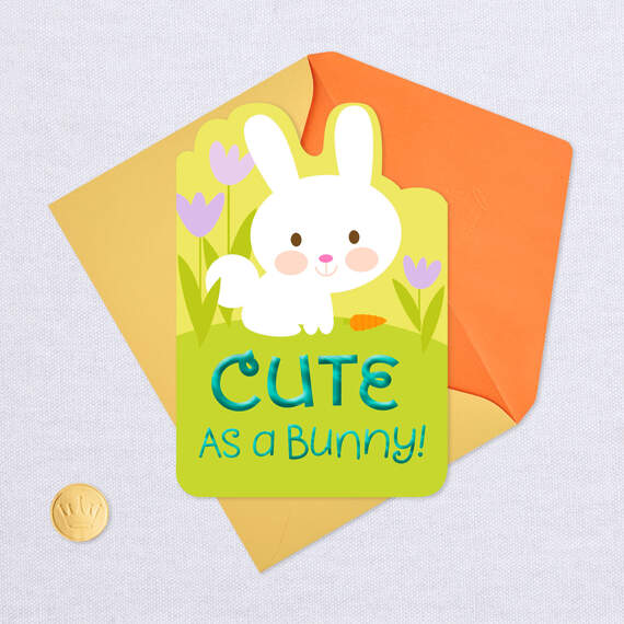 Cute As a Bunny Sweet Little You Easter Card, , large image number 5