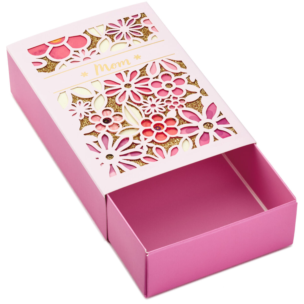 Mother's Day Floral Small SlideOpen Gift Box for Mom Gift Boxes Hallmark