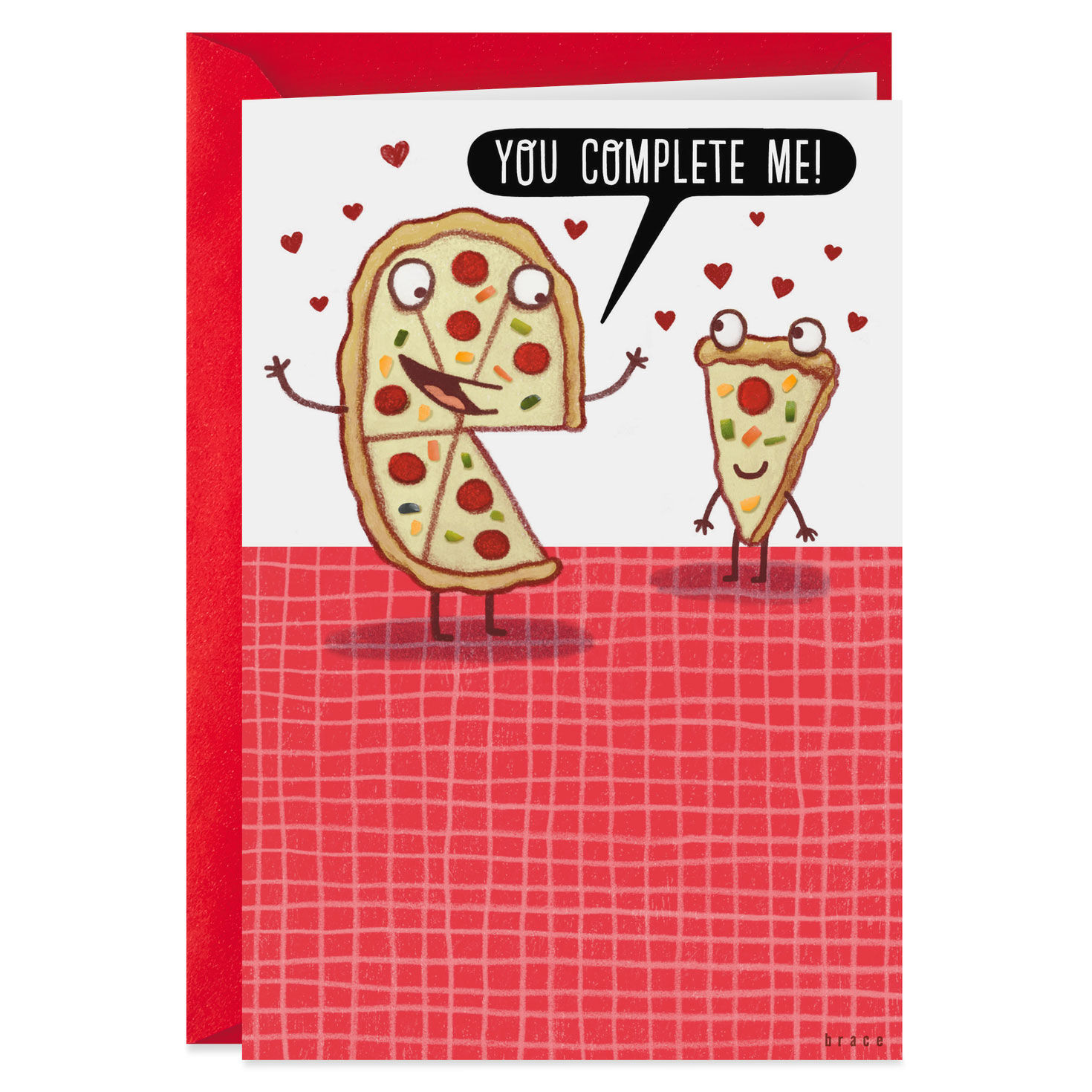 Big Pizza My Heart Funny Valentine's Day Card for only USD 3.49 | Hallmark
