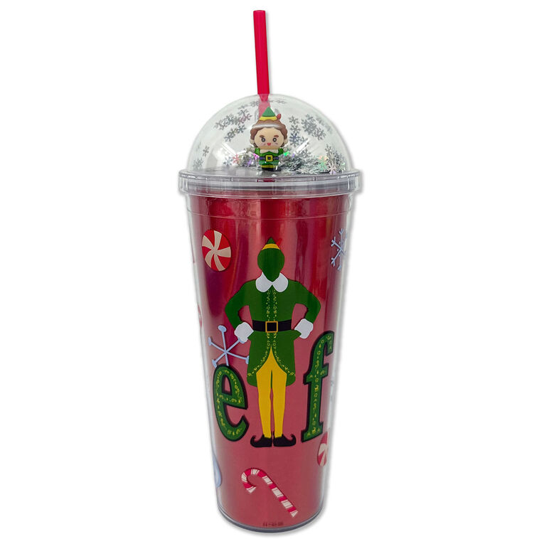 Spoontiques Elf Snowflake Dome Acrylic Cup