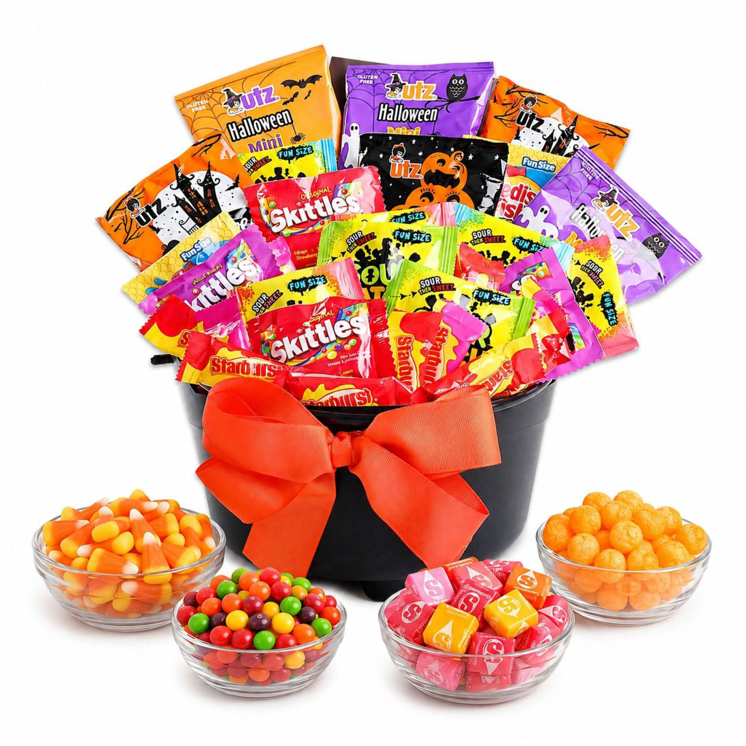 Witch's Cauldron of Treats Halloween Gift Basket