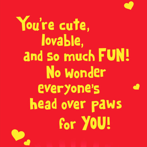 Nickelodeon Paw Patrol Hug Day Valentine's Day Card for Grandson, 