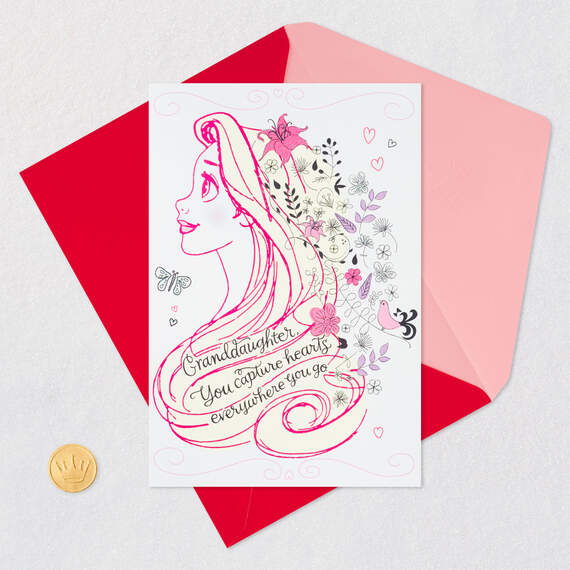 Disney Tangled Rapunzel Valentine's Day Card for Granddaughter, , large image number 5