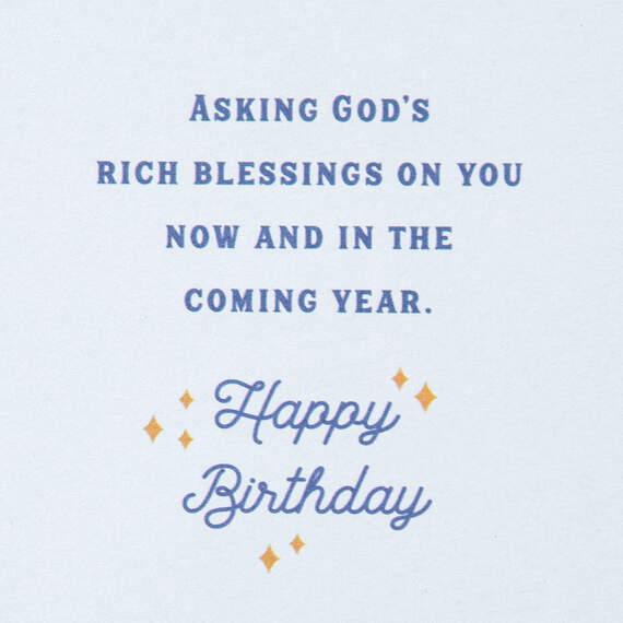 Thank You for All You Do Religious Birthday Card for Pastor, , large image number 2