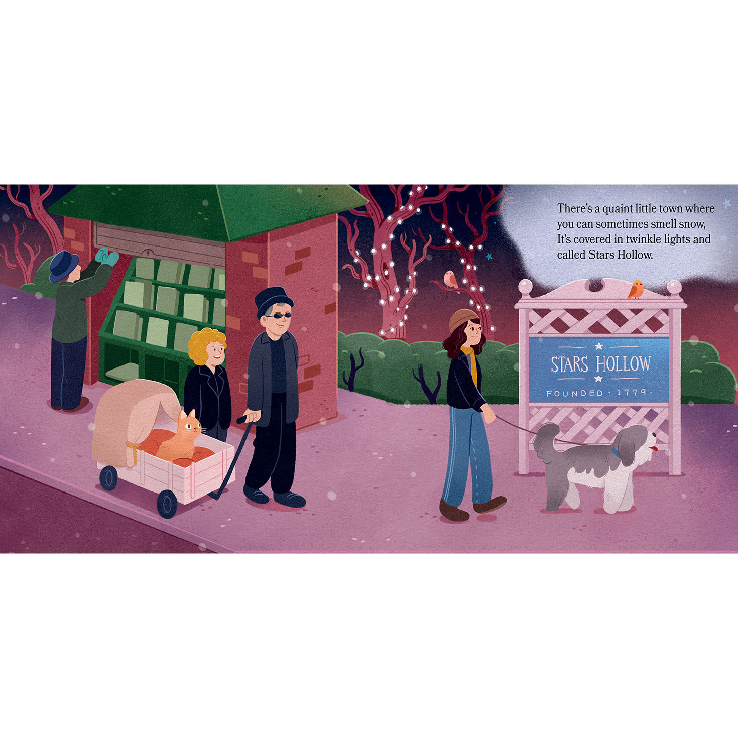 Gilmore Girls: Goodnight, Stars Hollow Board Book Picture Books