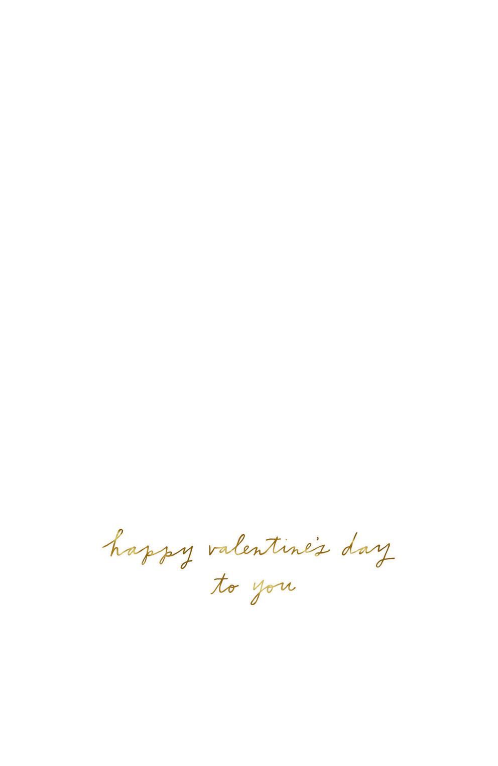 Modern Watercolor Valentine's Day Card