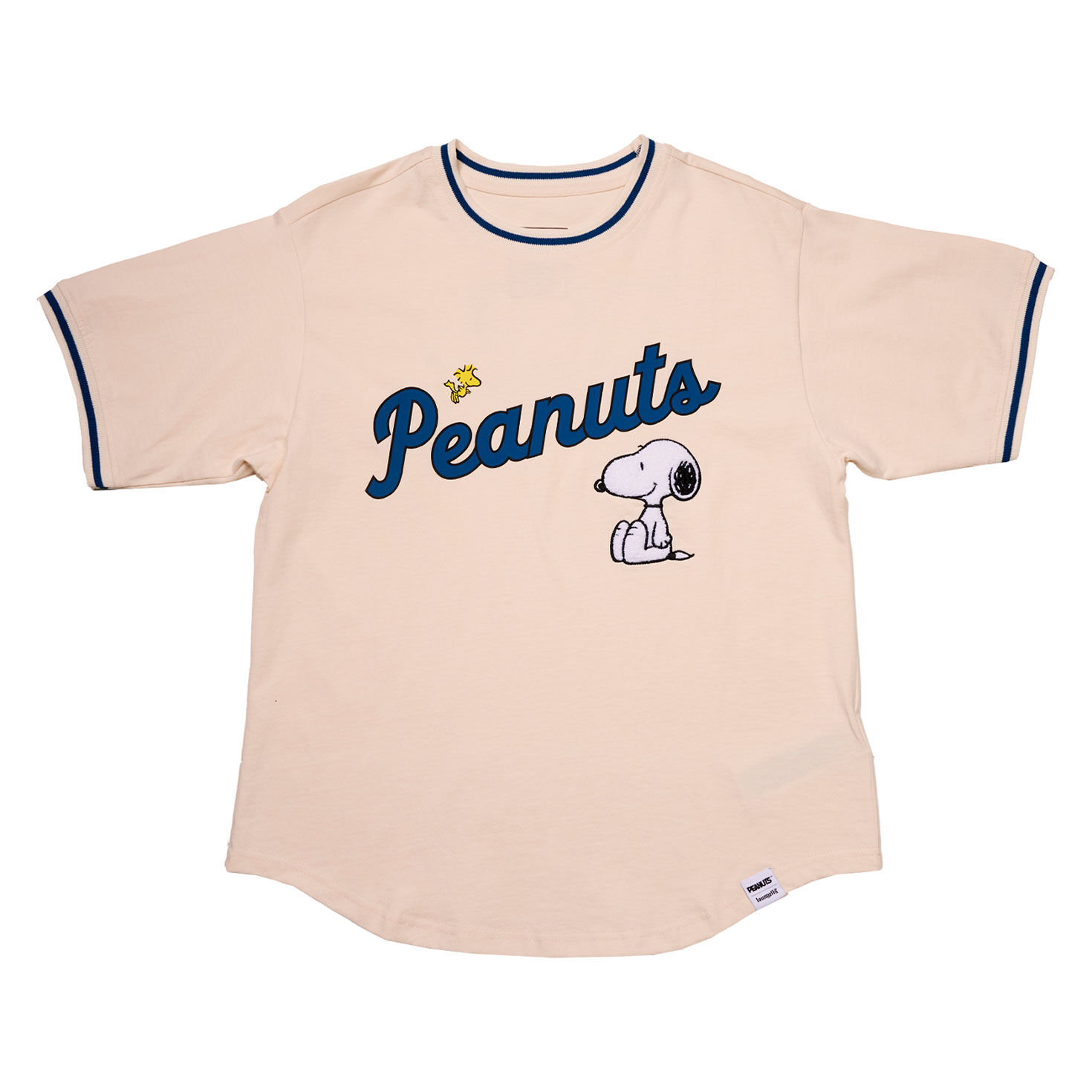 Peanuts Gang Cream Unisex T-Shirt With Snoopy front image number 1