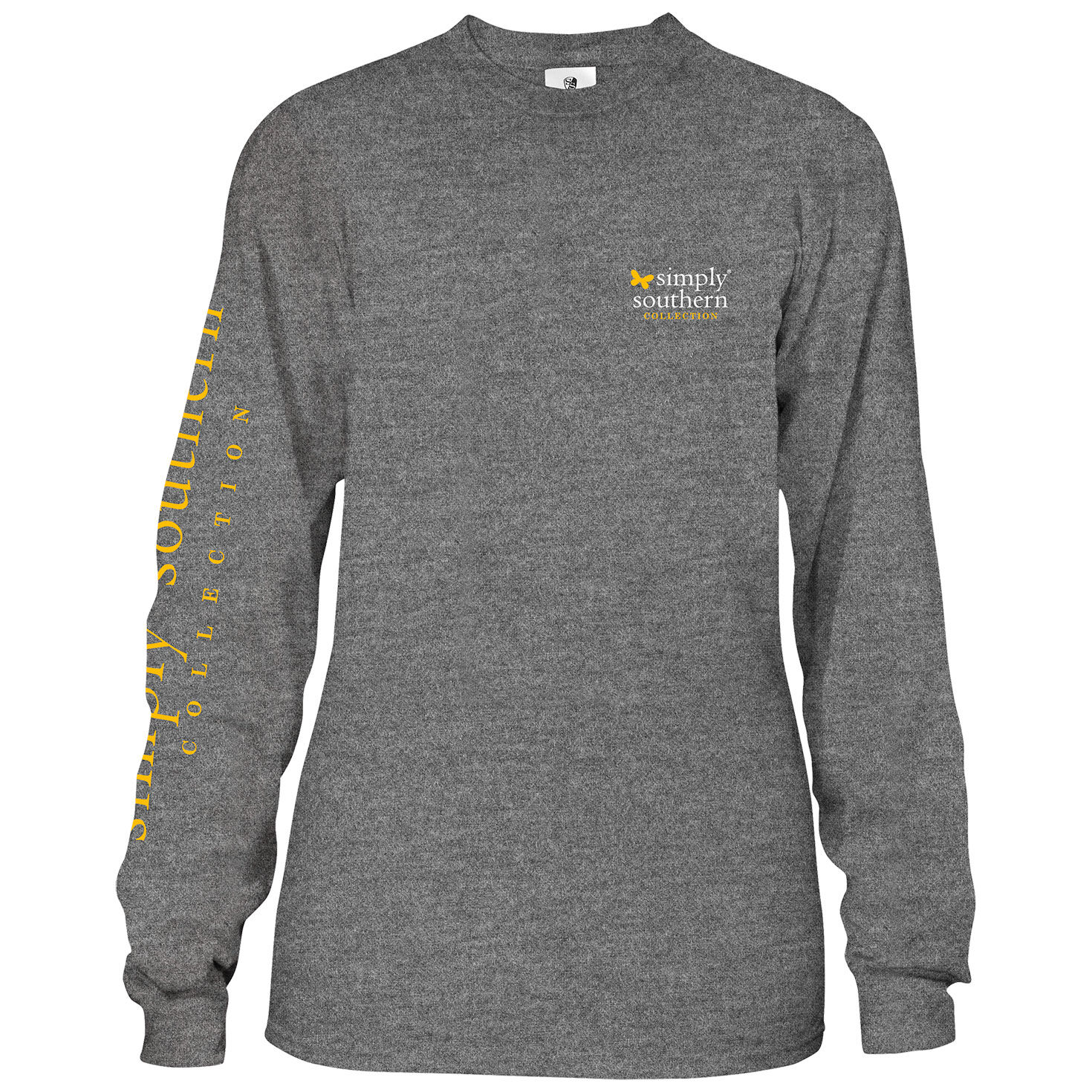 gray simply southern shirt