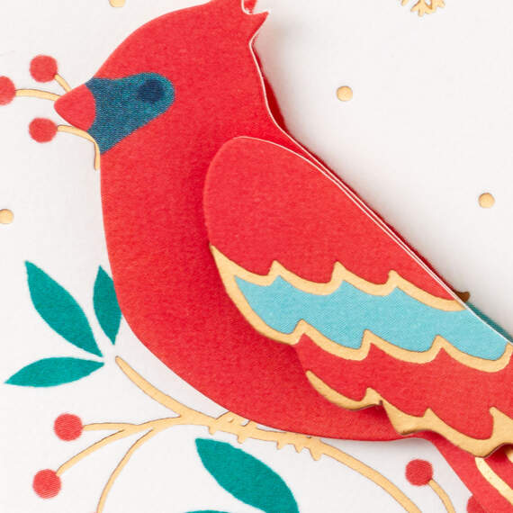 3.25" Mini Cardinal Beauty of the Season Christmas Card, , large image number 5