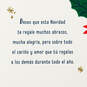 Hugs, Laughter and Love Spanish-Language Christmas Card, , large image number 2
