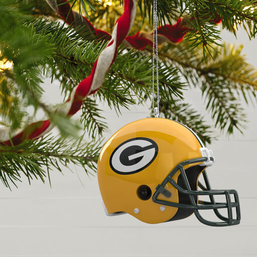 NFL Green Bay Packers Helmet Ornament With Sound, 