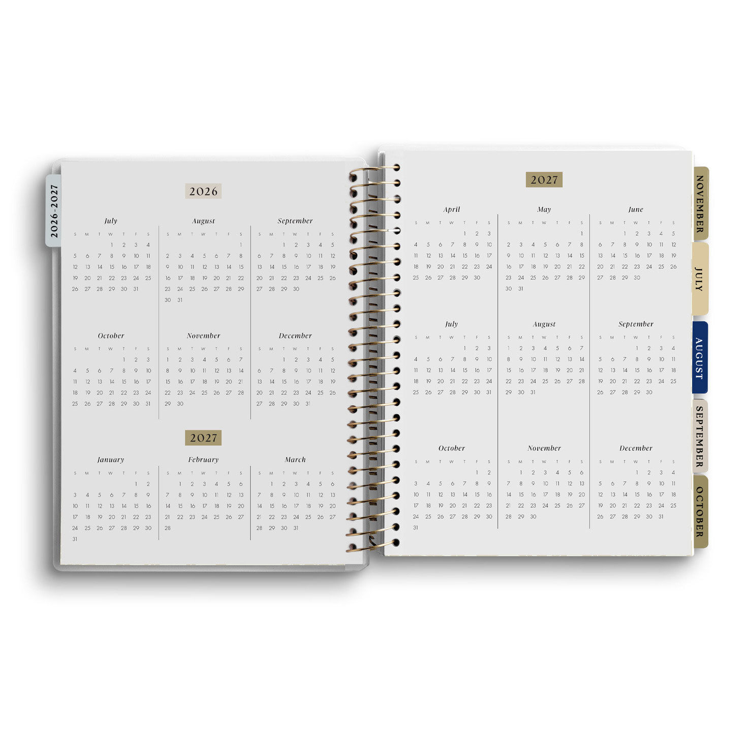 Walking With Jesus Agenda Dated 2027 Planner inside spread image number 2