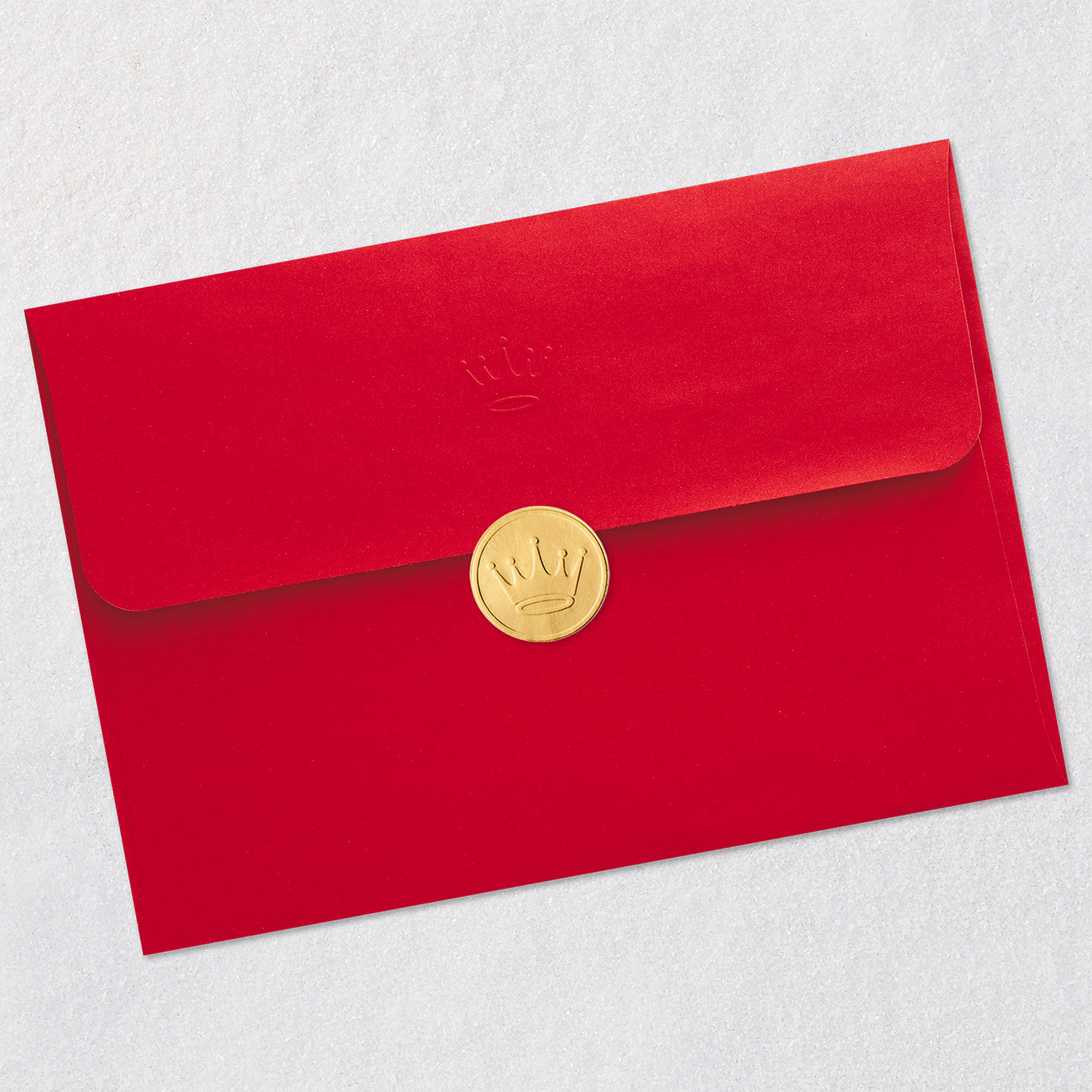 Pop-Up Envelope and Hearts Valentines Day Card Envelope Back with Seal image number 8