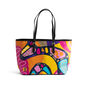 Melissa Mitchell Sister Love Bold Abstract Tote Bag, Sister Love, large image number 1