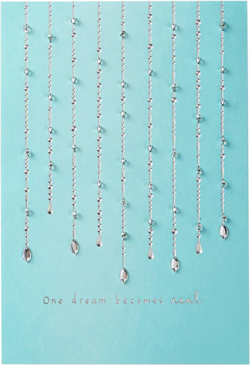 A Thousand Possible Dreams Wedding Card