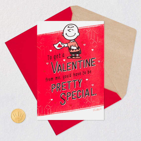 Peanuts® Charlie Brown You're Pretty Special Valentine's Day Card, , large image number 5