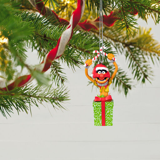 The Muppets Animal's Christmas Present Ornament, 