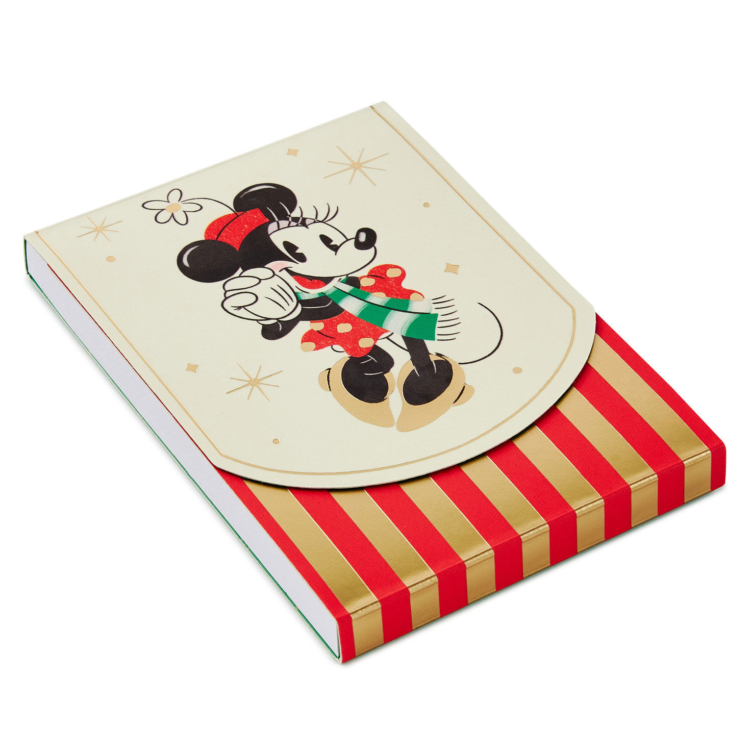 Disney Minnie Mouse Holiday Note Pad, 75 Sheets