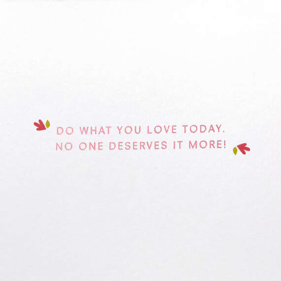 Do What You Love Today Vintage Bicycle Birthday Card for Her, , large image number 2