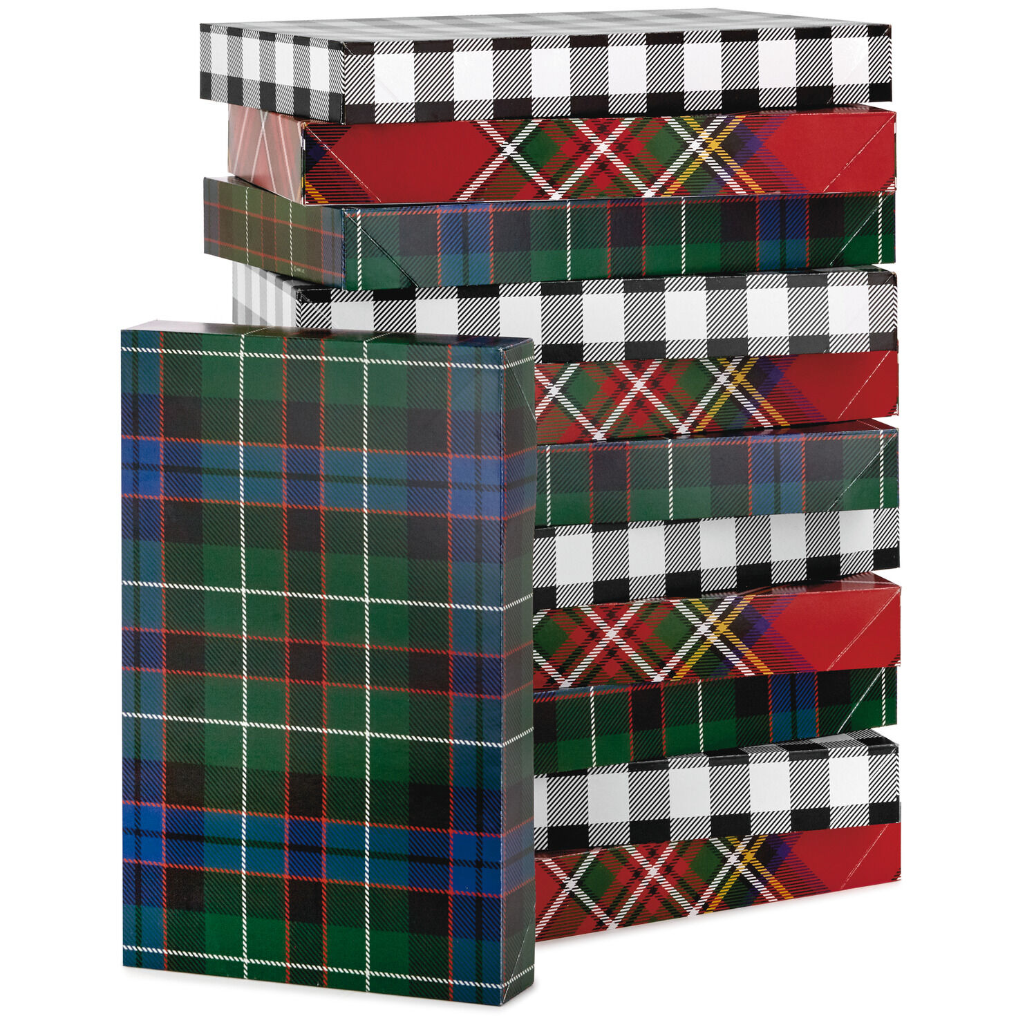 Checks and Plaids 12-Pack Designed Shirt Boxes