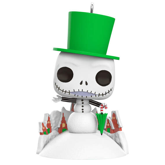 Disney Tim Burton's The Nightmare Before Christmas Jack Skellington Snowman Funko POP!® Ornament, , large image number 1