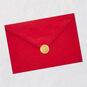 Lights and Tree Pun Funny Christmas Card for Niece Envelope Back with Seal image number 6