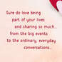 For a Wonderful Daughter and Her Husband Valentine's Day Card, , large image number 2
