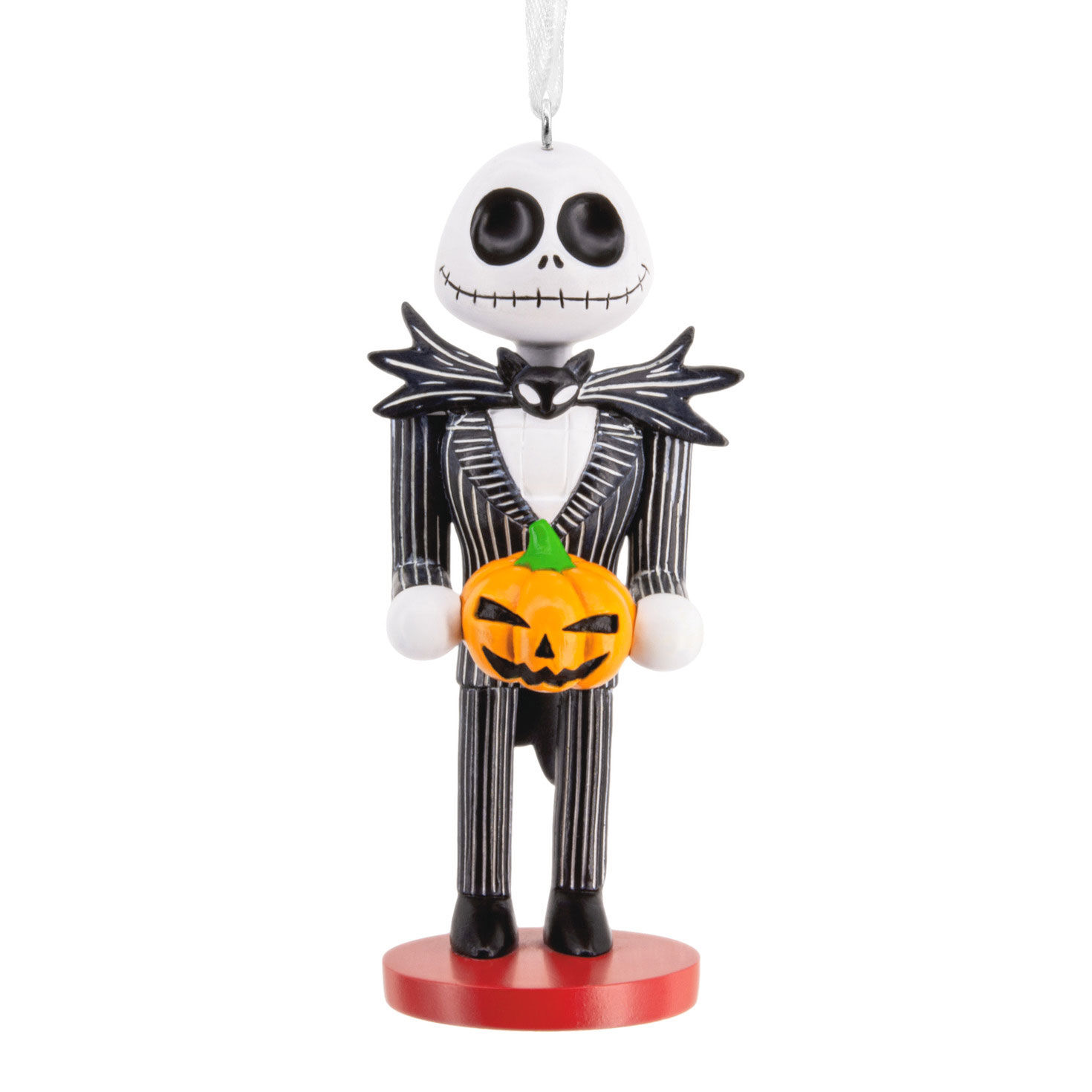 Disney Tim Burton's The Nightmare Before Christmas Jack Skellington Nutcracker Hallmark Ornament