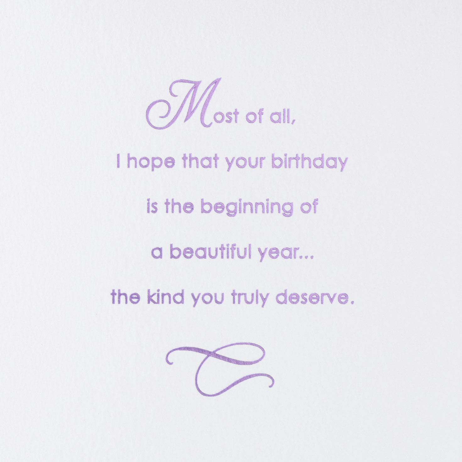 Pink, Blue and Gold Paisley Sister Birthday Card Sentiment image number 3