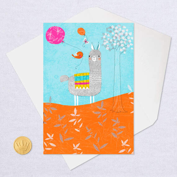 UNICEF Llama Love and Laughter Birthday Card, , large image number 5