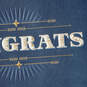 Embossed Lettering on Navy Congratulations Card, , large image number 4