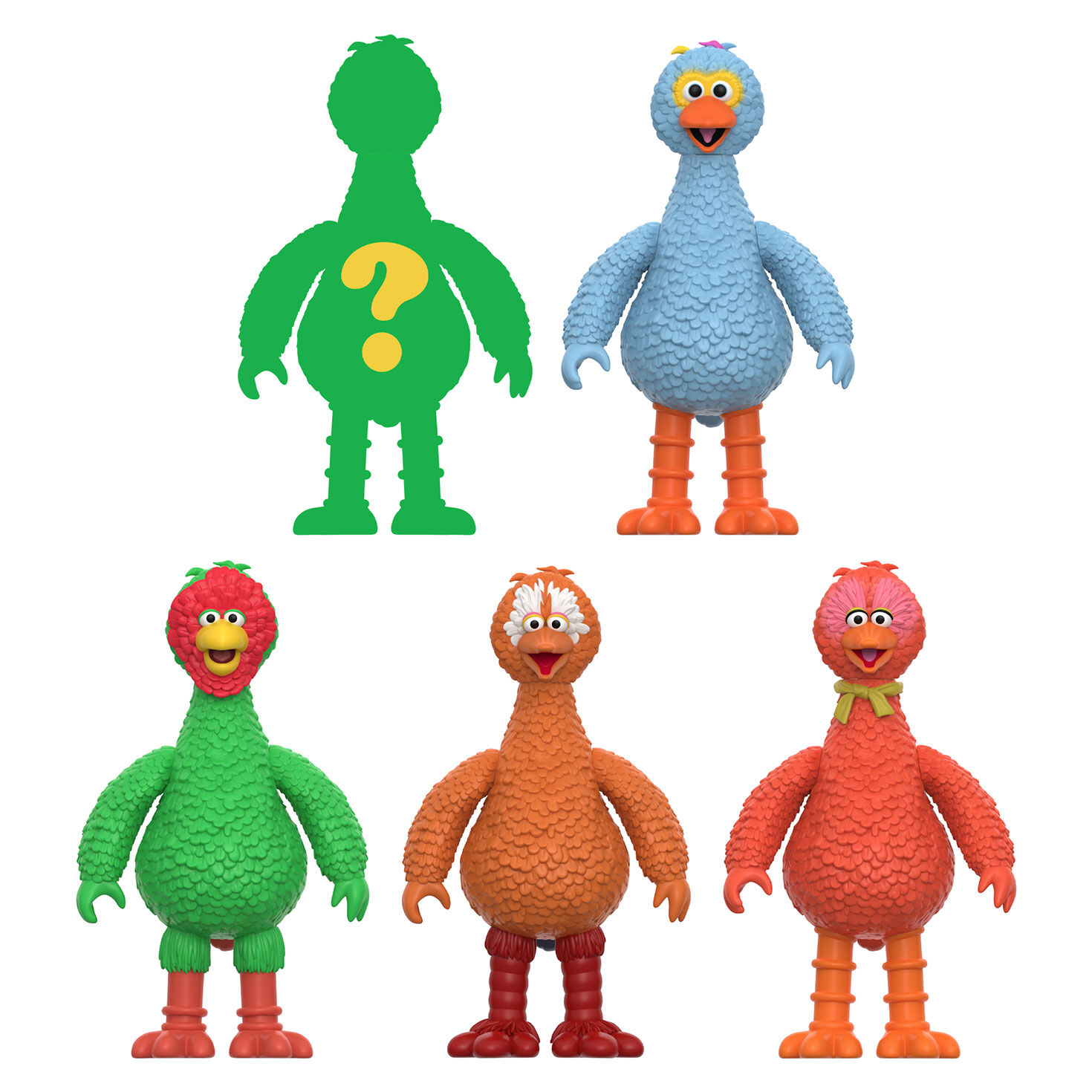 Sesame Street Big Birds ReAction Figure Mystery Box Fronts image number 2