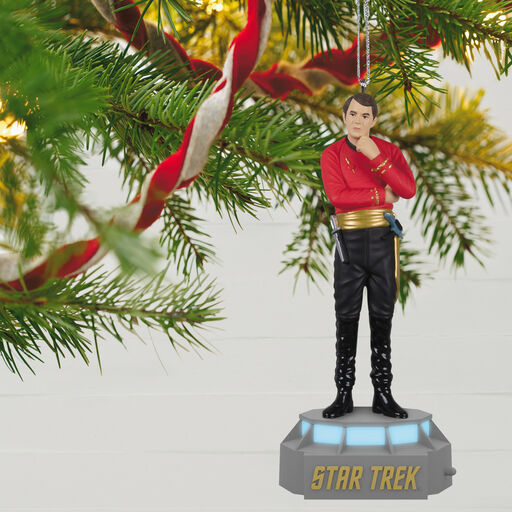 Star Trek™ Mirror, Mirror Collection Lieutenant Commander Montgomery Scott Ornament With Light and Sound, 