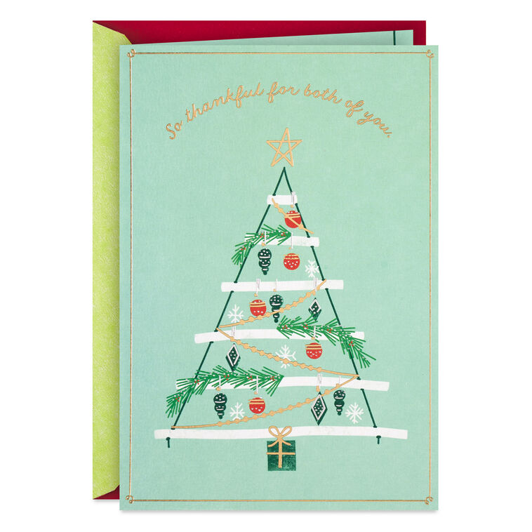 You Hold a Special Place in Our Family Christmas Card for Both