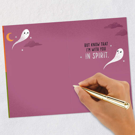Over Six Feet Apart, But With You in Spirit Halloween Card, , large image number 6