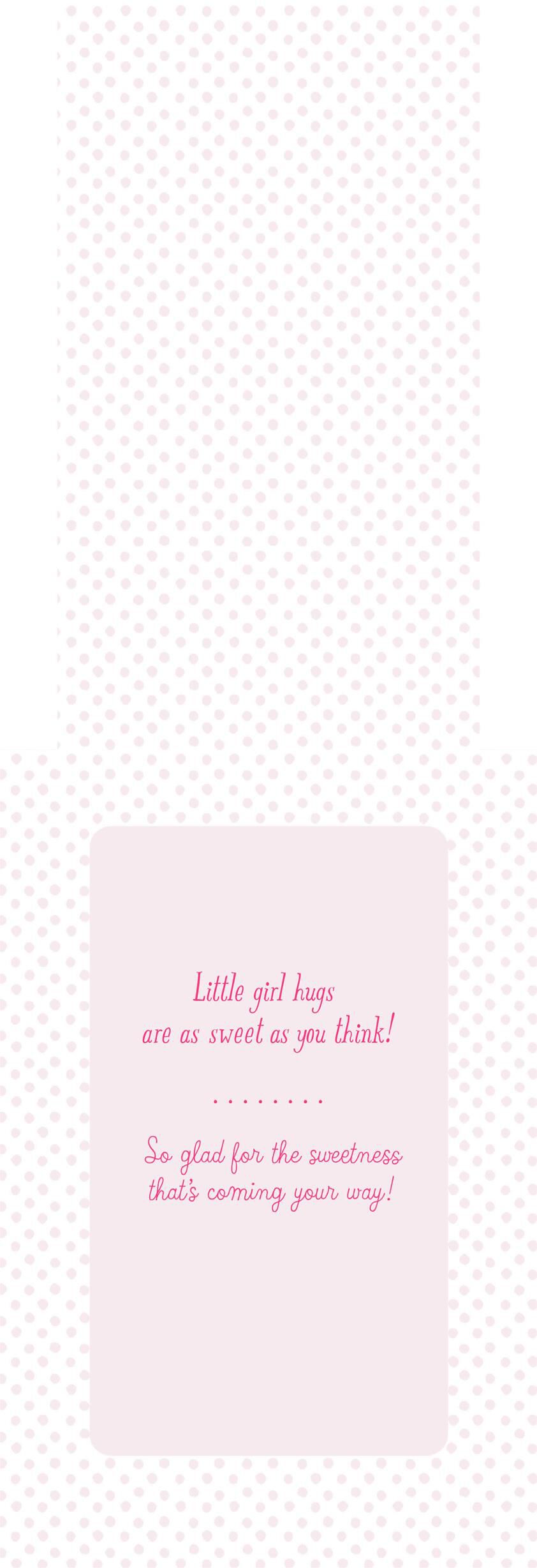 Dainty Slippers New Baby Girl Card