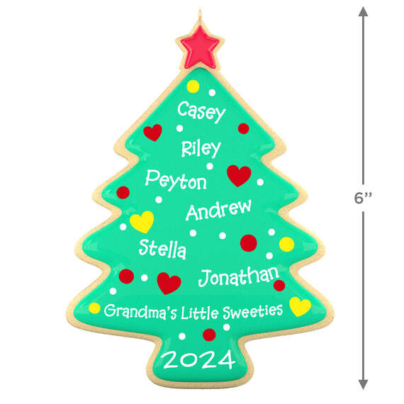 Sweet Memories Cookie Tree Personalized Ornament, , large image number 3