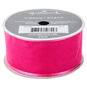 Pink Satin Edge Sheer Ribbon side image number 1