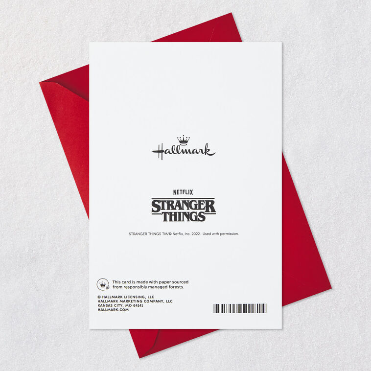 Netflix Stranger Things Happy Holidays Christmas Card - Greeting Cards | Hallmark netflix-stranger-things-happy-holidays-christmas-card-greeting-cards-hallmark
