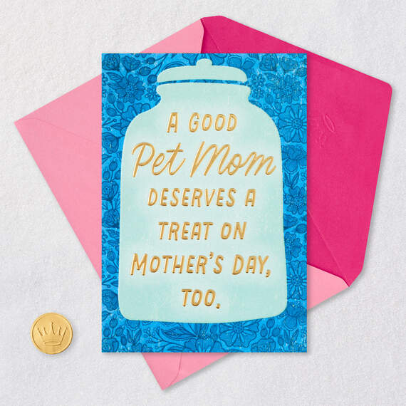 You're a Great Pet Mom Funny Mother's Day Card From the Pet, , large image number 5