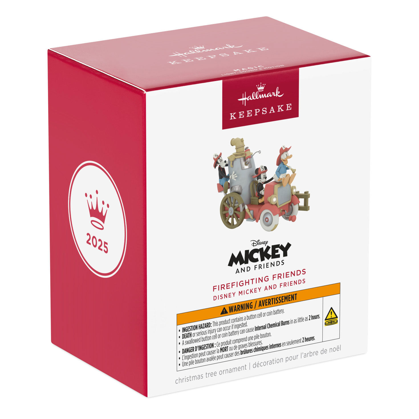 Disney Mickey and Friends Firefighting Friends 2025 Ornament