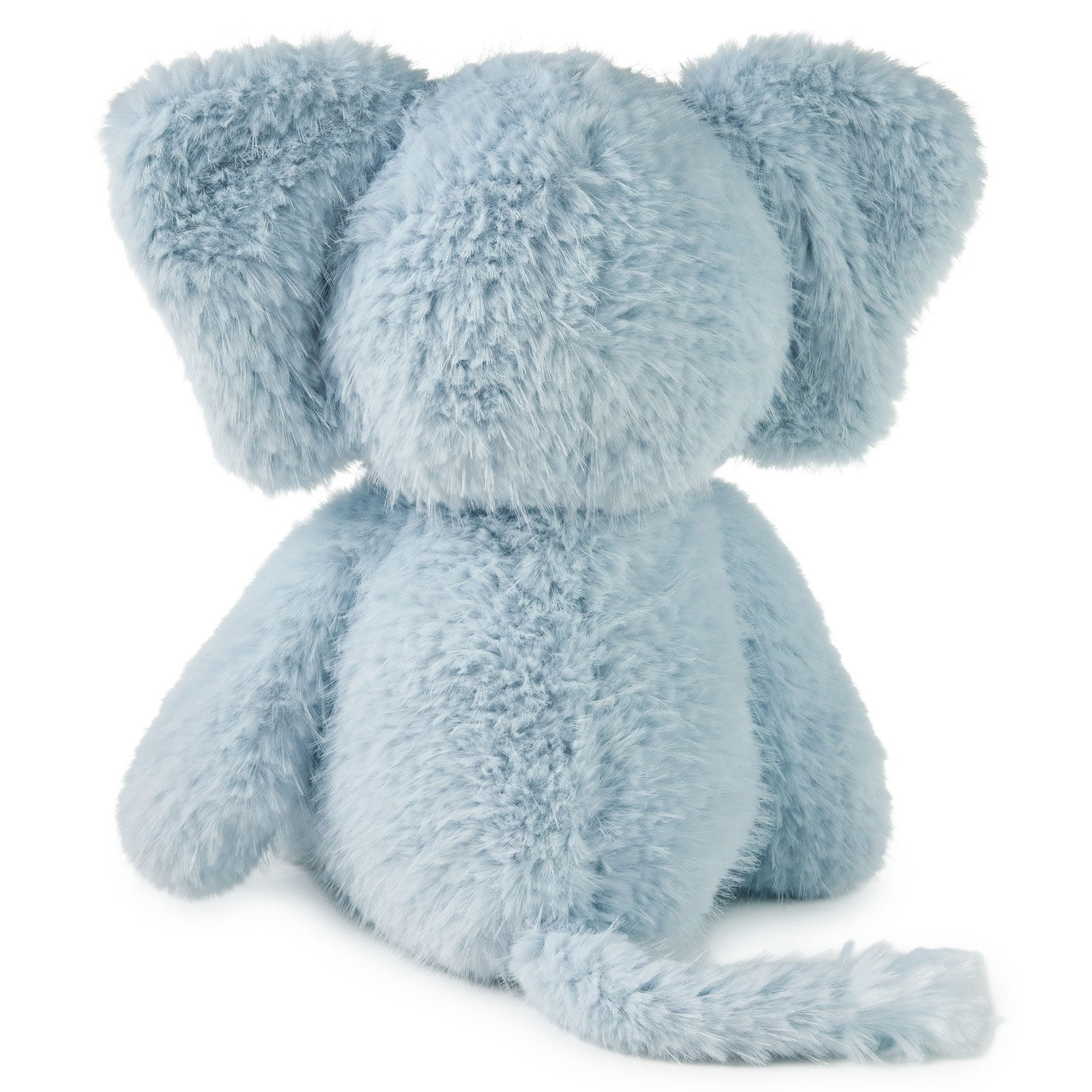 Blue Elephant Stuffed Animal for Baby back image number 2