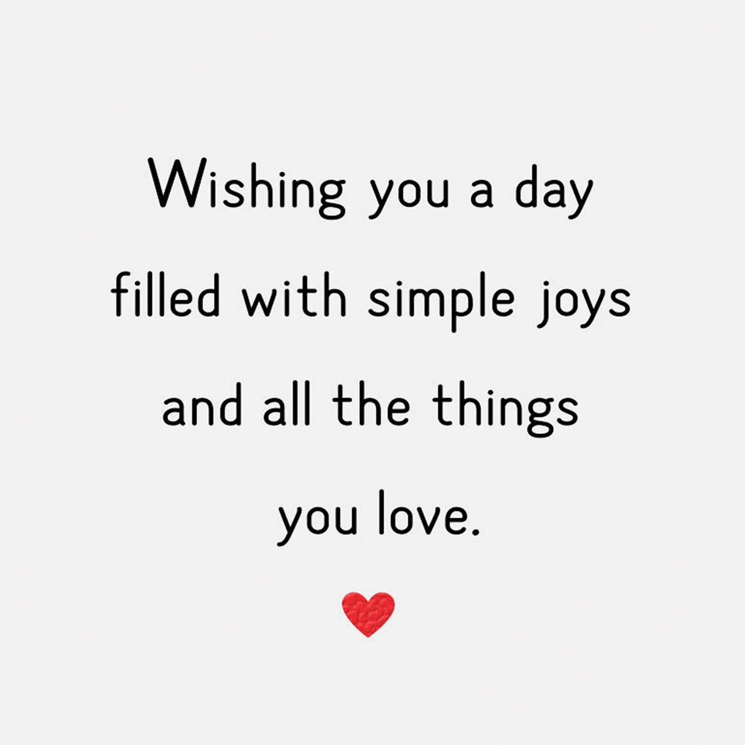 Heart Cookies Simple Joys Happy Valentine's Day Card, , large image number 2