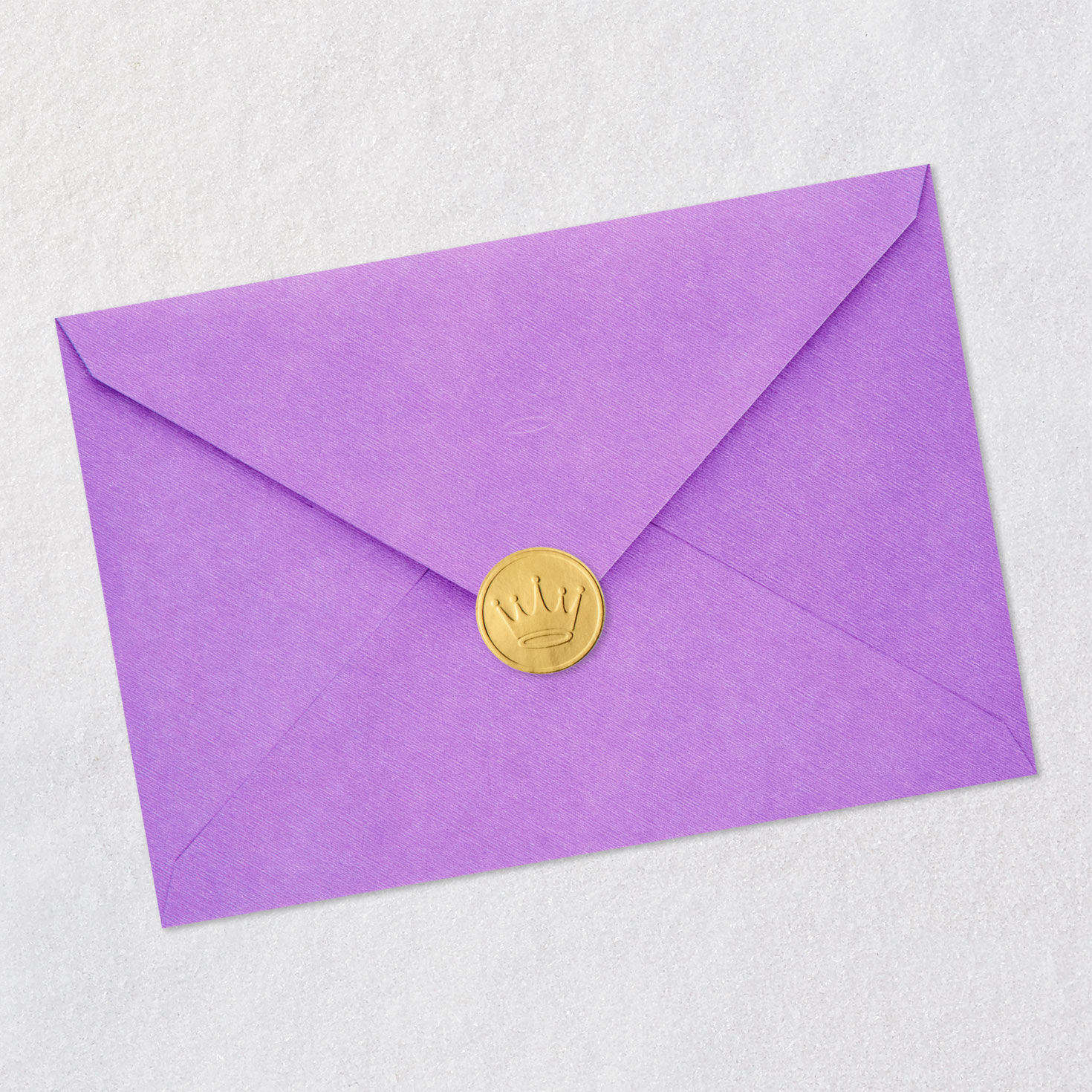 Flowers and Vellum Birthday Card for Wife Envelope Back with Seal image number 7