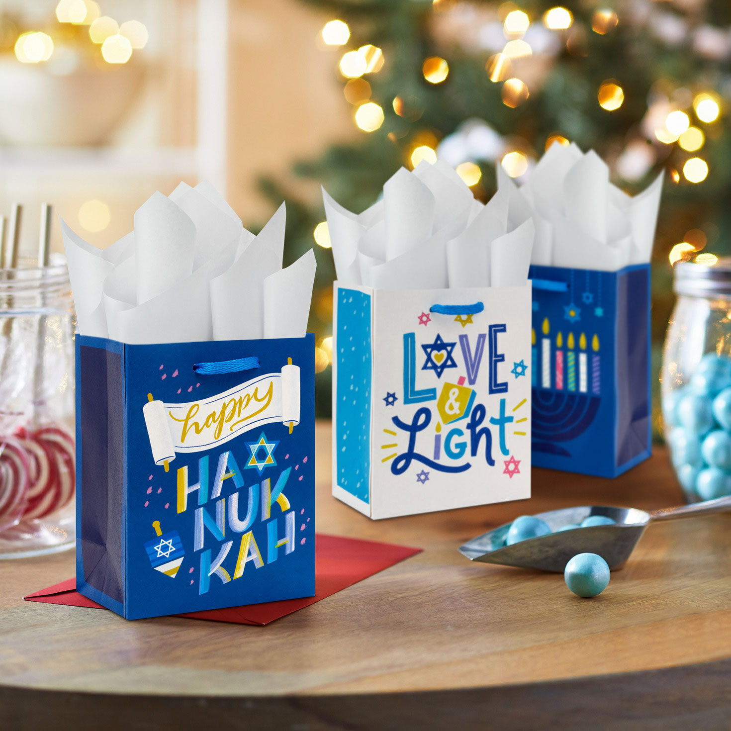 Mini Hanukkah Gift Bag Assortment in use image number 2