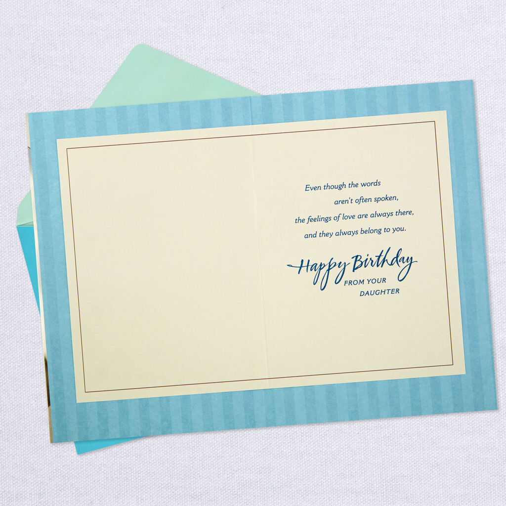Love For You Birthday Card For Dad From Daughter Greeting Cards