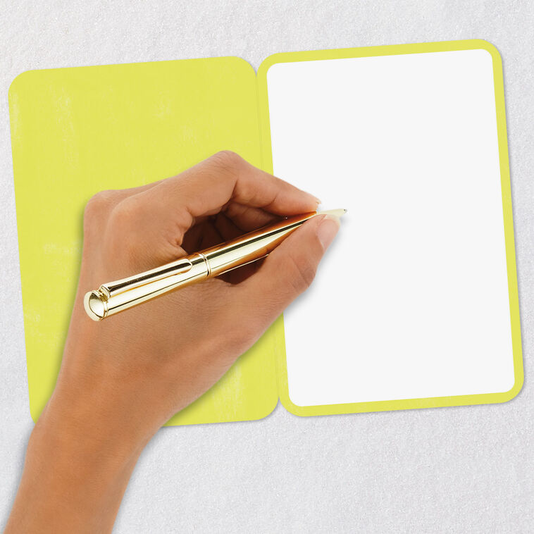 Chihuahua Dog With Flower Blank Card Signing card image number 5