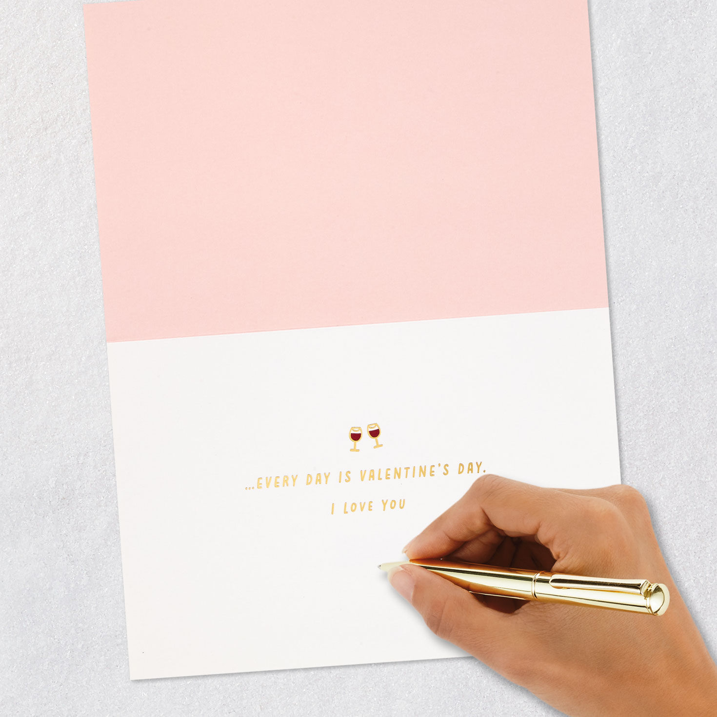 Every Day Is Valentine's Day With You Valentine's Day Card Greeting