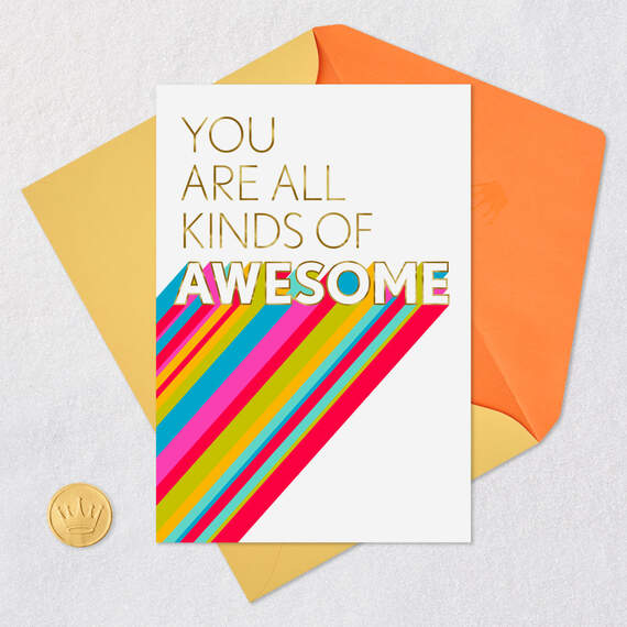 You're Awesome Administrative Professionals Day Card, , large image number 5
